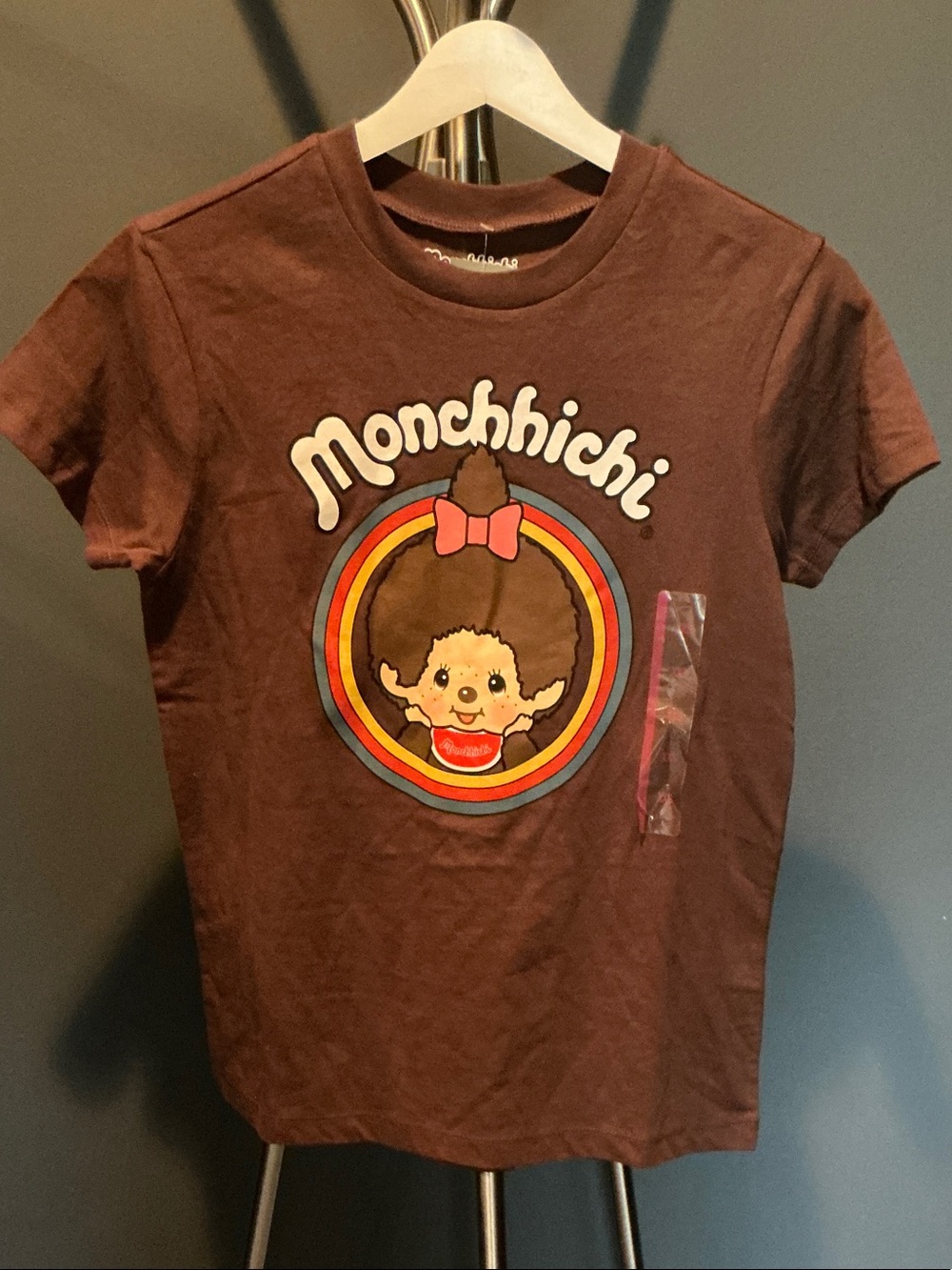 Monchhichi Brown Graphic Tee